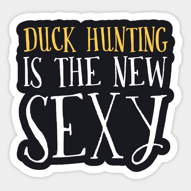 Gifts For Duck Hunting Lovers Sticker by divawaddle